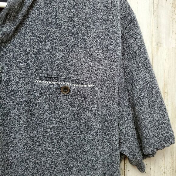 Retrofit Polo Short Sleeve Top Blue Large - Picture 5 of 8